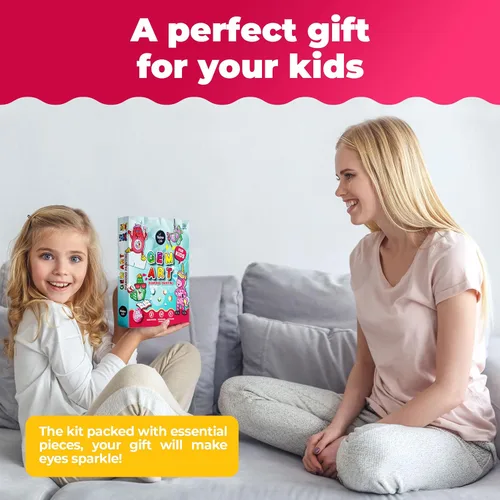 Vista 5 de Halmolife Kit de arte de diamantes para niños, kit de arte y manualidades de pintura de gemas para edades de 6 a 12 años, regalos para niños y niñas