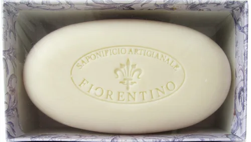 Vista 4 de Saponificio Artigianale Fiorentino Jabón Vegetal Italiano Hidratante 10.5 oz Hecho en Toscana Italia (Lavanda)