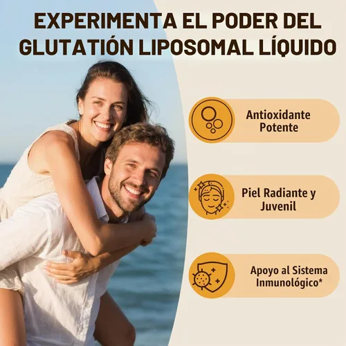 Vista 5 de Jagielolia Líquido de glutatión liposomal de 2000 MG, fabricado en los Estados Unidos, suplemento de glutatión reducido, absorción mejorada, sin