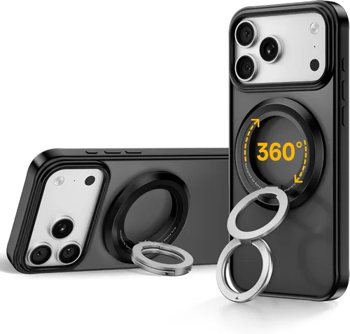 Vista 39 de SYNCWIRE Soporte magnético para anillo de teléfono, para soporte MagSafe para teléfono 360° Rotation, Double-Sided Magnet, Cell Phone Grip Finger