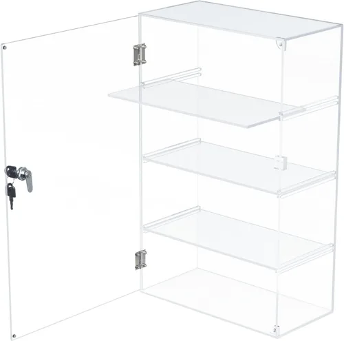 Vista 8 de Choowin - Vitrina acrílica con cerradura y puerta