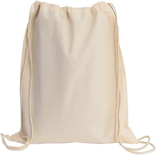 Vista 6 de Paquete de 24 bolsas con cordón de algodón con precio promocional Mochilas Art Craft (surtido)