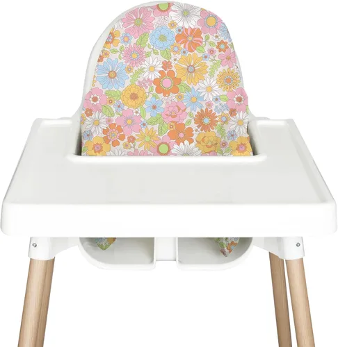 Vista 14 de Nibble and Rest Funda de cojín para silla alta para cojín inflable, compatible con IKEA Antilop silla alta, accesorios para silla alta, a prueba