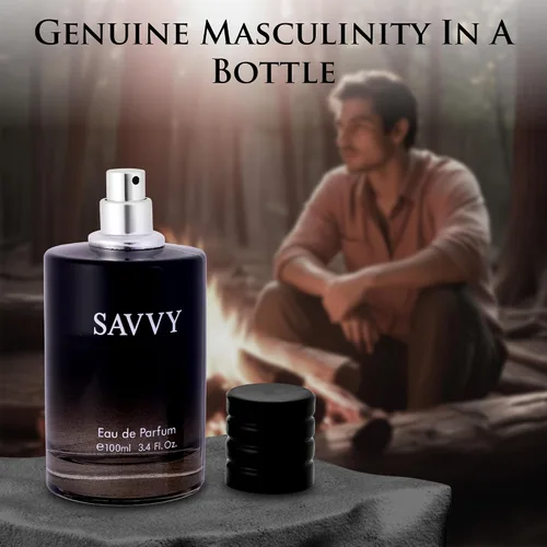 Vista 8 de Savvy for Men Eau De Parfum – Composición sofisticada de fragancia masculina de bergamota, pimienta, lavanda, anís estrellado y nuez moscada – Base
