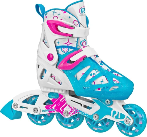Vista 9 de Roller Derby Tracer Patines en línea ajustables para niños, niñas, principiantes