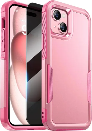 Vista 24 de Diaclara Funda diseñada para iPhone 12/iPhone 12 Pro, [con protector de pantalla de privacidad] [antiespía]