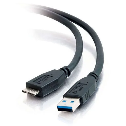 Vista 2 de Cable USB 3.0 SuperSpeed OEM A a Micro B para discos duros externos WD/Seagate/Clickfree/Toshiba/Samsung (3 pies - 39.4 in - 3.3 ft)