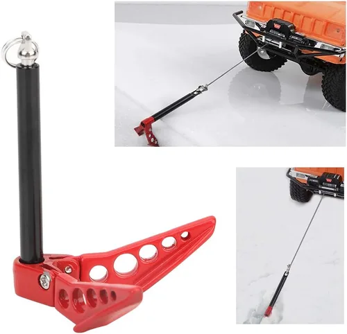 Vista 3 de AYNEFY Ancla plegable portátil del cabrestante de la escala 1/10 para SCX10 D90 CC01