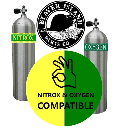 Vista 2 de Save A Dive - Kit de juntas tóricas Nitrox Oxygen O2 compatible con válvula de cilindro regulador y reparación de mangueras SAE Aerospace Standard