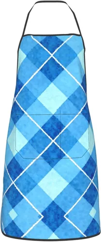Vista 21 de Delantal de dos cachorros con bolsillos, delantales resistentes a las gotas de agua para mujeres y hombres, delantal ideal para uso doméstico