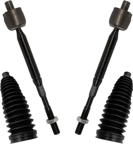 Vista 326 de TRQ Kit de dirección delantera con barra de acoplamiento de fuelle de piñón y cremallera compatible con Toyota Echo 2000-2005