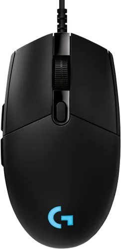 Logitech Ratón para juegos con cable G Pro sensor Hero 16K 16000 DPI RGB ultra ligero 6 botones programables memoria a bordo construido para Esport de ‎Logitech
