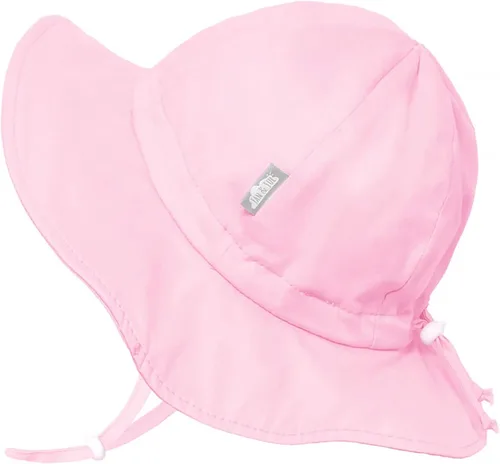 Vista 19 de JAN & JUL Sombrero de sol de algodón UPF 50+ con ala ancha para niñas pequeñas