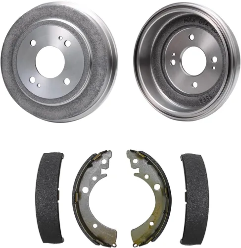 Vista 53 de Detroit Axle - Kit de freno delantero para Honda Odyssey 1999-2004 2001-2002 MDX Rotores de freno de disco Pinza de freno de disco con soporte