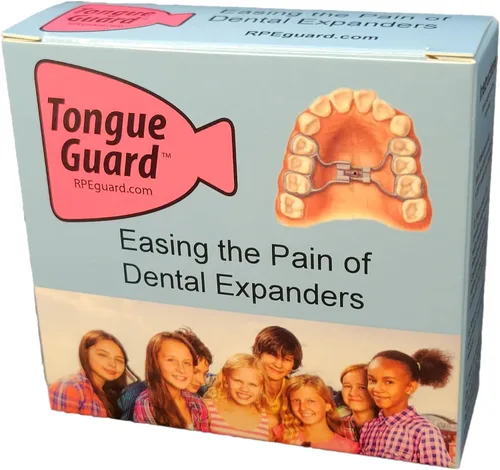 Vista 4 de Protector de lengua EP: previene y ayuda a curar las llagas de la lengua causadas por expansores dentales