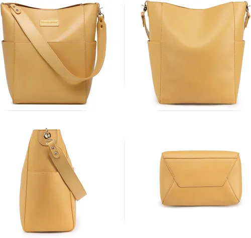 Vista 2 de Montana West Bucket Bag for Women Crossbody Purses and Handbags Hobo Shoulder Bags