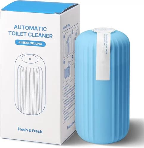 Vista 18 de Fresh & Fresh Limpiadores automáticos para inodoros (verde bosque) – 1 botella (hasta 2500 descargas/botella), limpiador de inodoro comercial