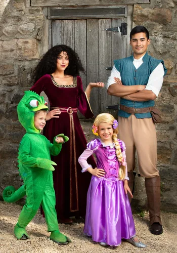 Vista 2 de Disfraz de Madre Gothel para Mujer de Enredados de Disney Multicolor