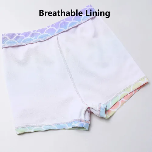Vista 7 de QPANCY Traje de baño de 2 piezas para niñas Flutter Slveeve traje de baño