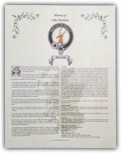 Vista 6 de Lion of the Clan Lyon - Scottish Clan & Sept History 3 Print Combo - Tartan, Buckle, Crest, Last Name Surname Meaning, Genealogy, Family Tree