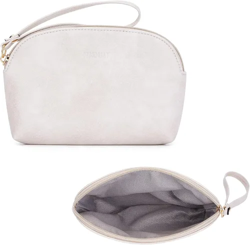 Vista 6 de HKCLUF Bolso cruzado para mujer, 2 piezas, de cuero, con 2 correas ajustables de leopardo, bolsa cruzada