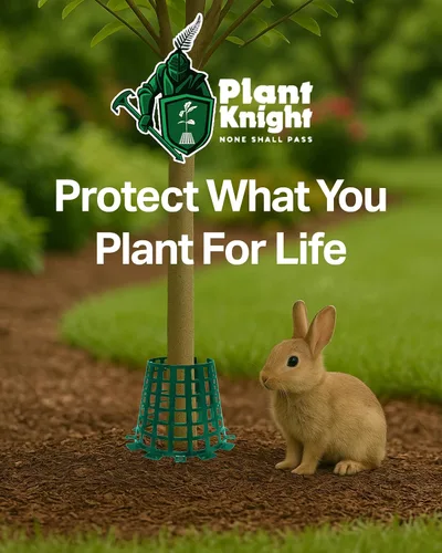Vista 9 de Protectores de tronco de árbol para árboles jóvenes y árboles jóvenes, protectores de árboles, envolturas a prueba de animales contra ciervos
