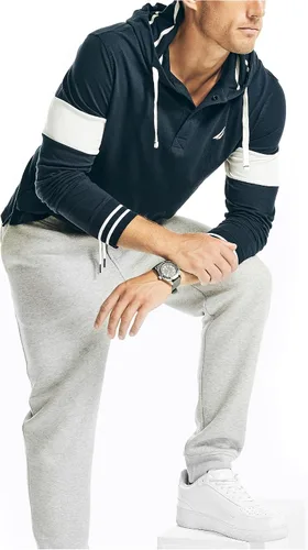 Vista 2 de Nautica Sudadera con capucha de rugby para hombre
