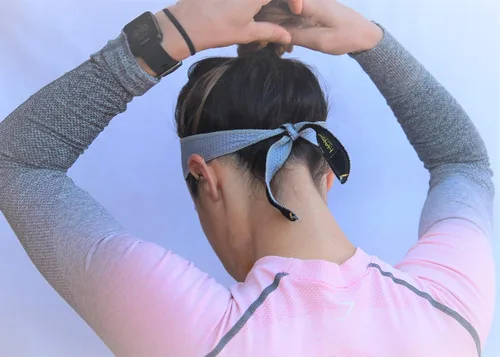 Vista 5 de Halo Headband AIR Series Sweatband Halo I Tie Version