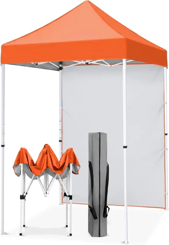 Vista 57 de EAGLE PEAK - Toldo desplegable de 5 x 5, toldo instantáneo para exteriores, fácil de instalar, refugio plegable de pierna recta (beige)