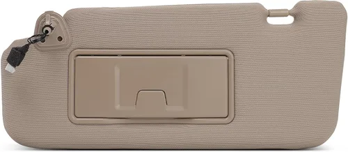 Vista 10 de SCITOO - Conjunto de visera solar para conductor lado izquierdo color beige para Hyundai Elantra sin quemacocos para modelos 2011, 2012, 2013, 2014