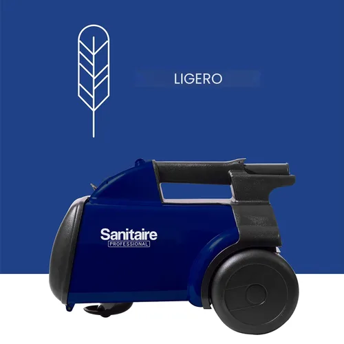 Vista 2 de Sanitaire SL3681A aspiradora compacta con contenedor profesional, azul, negro