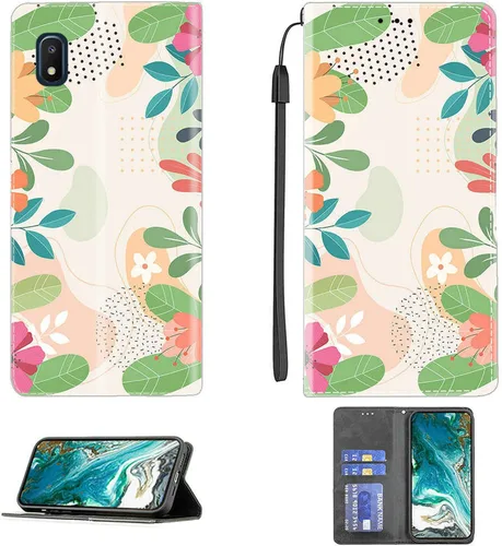 Vista 72 de jioeuinly ATT Motivate 2 - Funda compatible con ATT Motivate 2, funda con soporte abatible y cierre magnético DJS