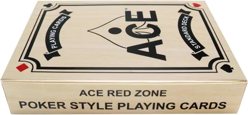 Vista 2 de CornholeAce ACE Cornhole, inspirado en el póquer, naipes estándar (ACE Red Zone)