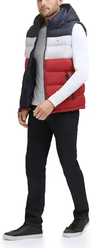 Vista 2 de Tommy Hilfiger Men's Quilted Puffer Vest
