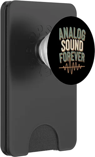 Vista 8 de Vinyl Record Collector Retro Music Turntable Lover PopSockets Adhesive PopGrip