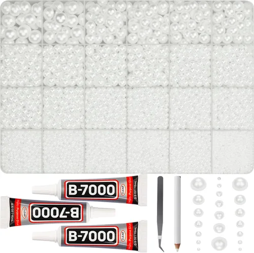 Vista 33 de 11000Pcs Silver Clear Rhinestones Bedazzling Kit, Bedazzled Gems Flatback