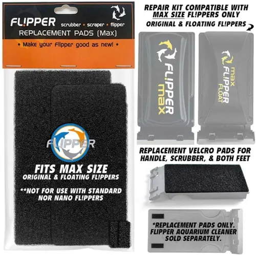 Vista 2 de Flipper Cleaner MAX Kit de reparación de mantenimiento para Max Size Original y Flotante Flipper Aquarium Cleaners