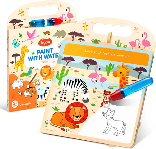 Vista 17 de JoyCat Libro para colorear de agua oceánica para niños pequeños de 1 a 3
