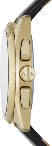 Vista 2 de Armani Exchange - Reloj cronógrafo de acero inoxidable para hombre