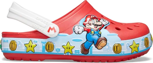 Vista 6 de Crocs Zuecos de superhéroe para niños Zapatos iluminados, Negro