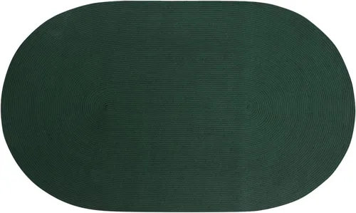 Vista 24 de La colección Better Trends Alpine Braid es una alfombra reversible para interiores duradera y resistente a las manchas 100% polipropileno