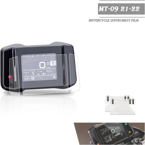 Vista 4 de LeosHi Protector de pantalla de motocicleta compatible con MT-09 MT09 MT 09 2021-2022 (Tamaño : 1 unidad)