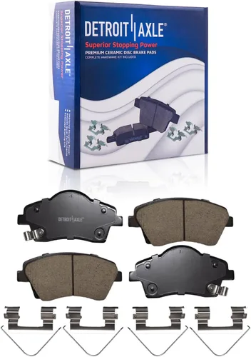 Vista 137 de Detroit Axle - Pastillas de Freno Traseras de Cerámica Izquierda Reemplazo de Pinza para Silverado Sierra Suburban 1500 Tahoe Yukon Escalade ESV EXT