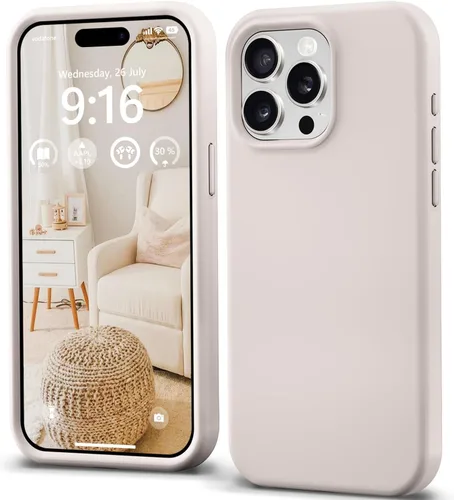 Vista 18 de IceSword Funda compatible con iPhone 15 Pro Max – Luz protectora Slam, suave antiarañazos, pastel lindo [a prueba de golpes] 6.7 pulgadas 15PM Azul