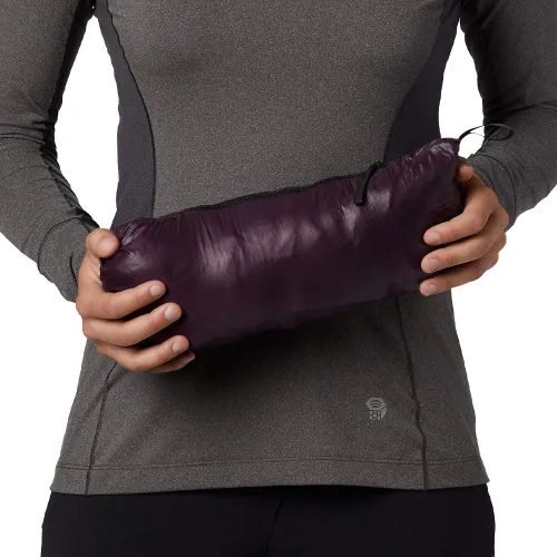 Vista 6 de Mountain Hardwear Sudadera con capucha Ghost Shadow para mujer, para senderismo, escalada y uso diario