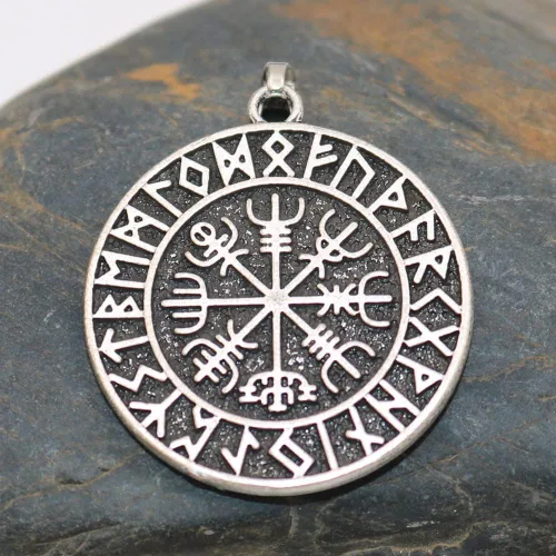 Vista 6 de Viking Believe In Yourself Regalos para hijo de papá vikingo brújula vikinga, collar de regalo para hijo joyería para hijo, collar de hijo, colgante
