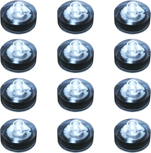 Vista 10 de LumaBase 68512 Luces LED sumergibles a pilas, color rosa