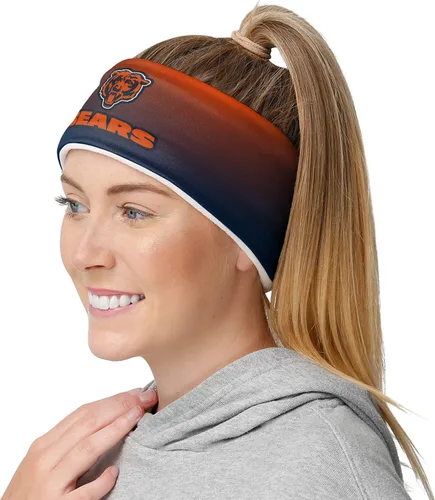 Vista 83 de FOCO Diadema de moda para mujer con logotipo de equipo de la NFL Gradiente impreso.
