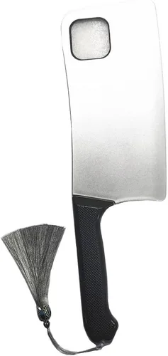 Vista 2 de Funny Kitchen Knife Machete Soft Phone Case para teléfonos Android (Plata)