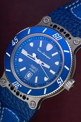 Vista 4 de Tonino Lamborghini Panfilo - Reloj automático azul TLF-T03-2